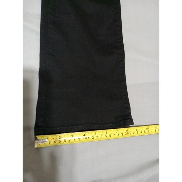 LEVI STRAUSS Jeans Womens 28 BLACK BOOTCUT CURVY Boot Cut Preowned Denim Used - Picture 9 of 9